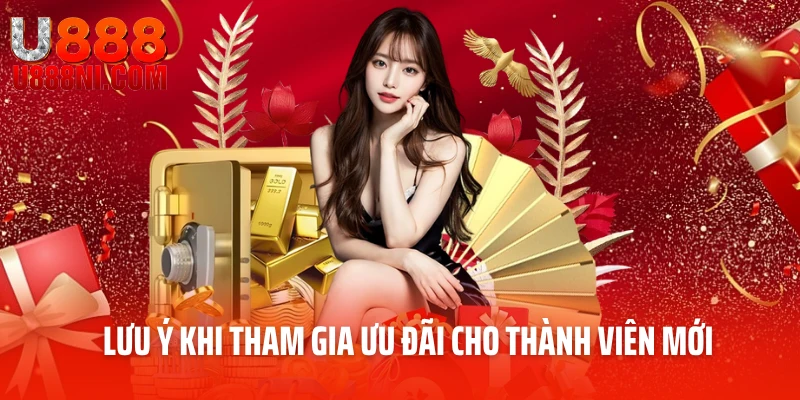 Lưu ý khi tham gia ưu đãi cho thành viên mới